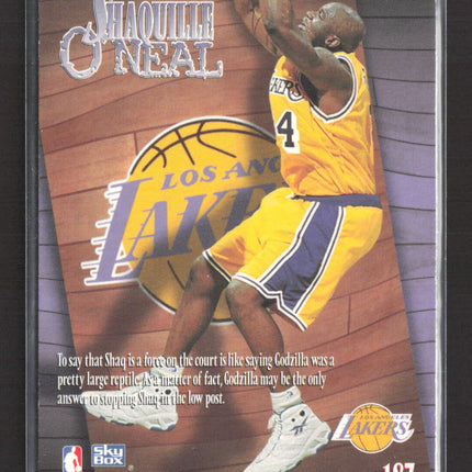 1997 SkyBox Z-Force Z-Men Shaquille O'Neal #187