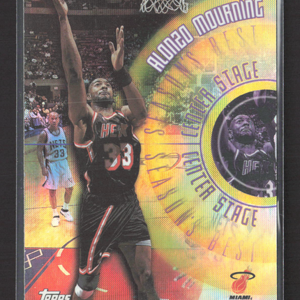 1999 Topps Season's Best Alonzo Mourning #SB5