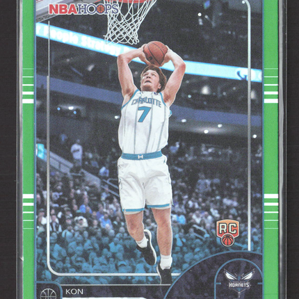 2026 Topps NBA Hoops Kon Knueppel #67 Green RC