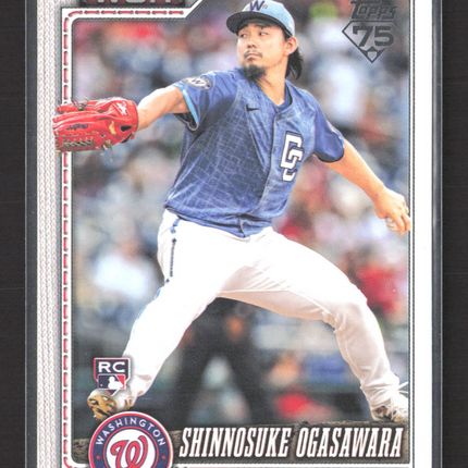2026 Topps Series One Shinnosuke Ogasawara #32 RC