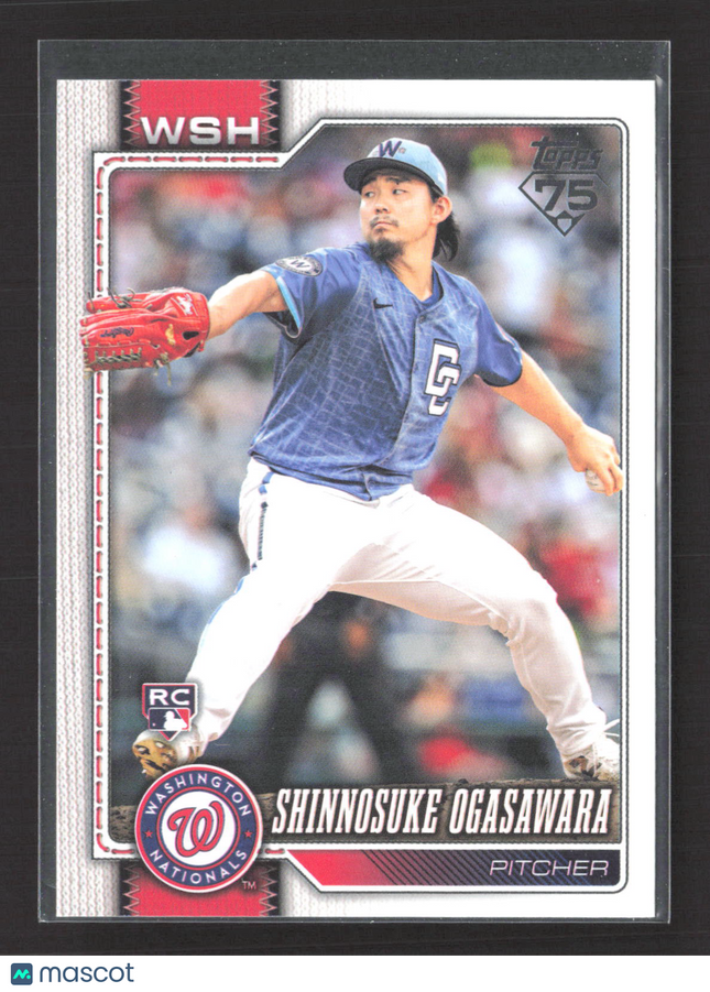 2026 Topps Series One Shinnosuke Ogasawara #32 RC