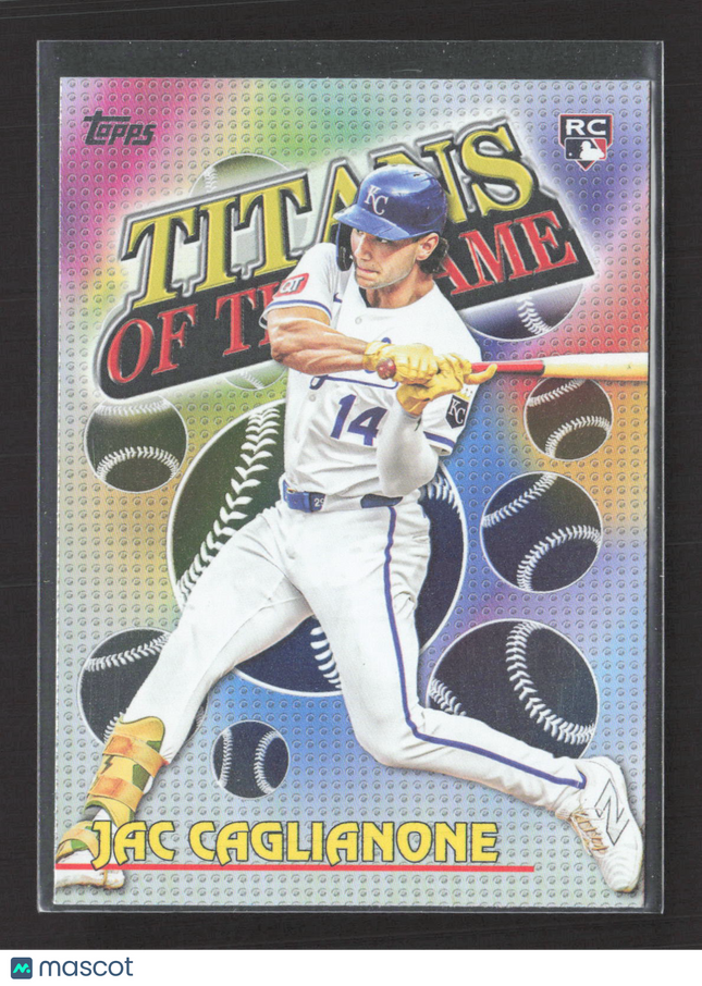 2026 Topps Titans of the Game Jac Caglianone #TOG-12 RC