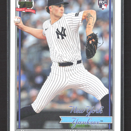2026 Topps 1991 Design Cam Schlittler #T91-86 RC
