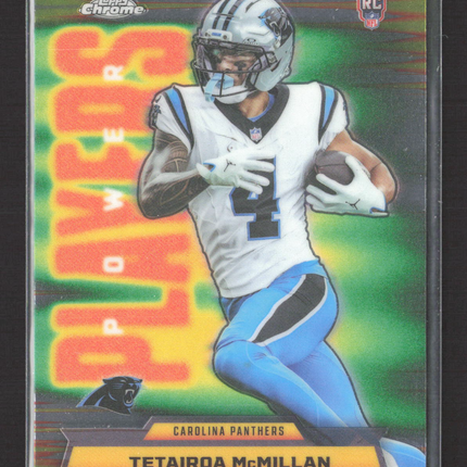 2025 Topps Chrome Power Players Tetairoa McMillan #PP-28 RC