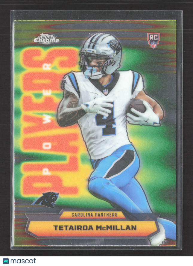 2025 Topps Chrome Power Players Tetairoa McMillan #PP-28 RC