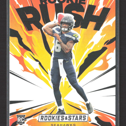 2025 Panini Rookies & Stars Rookie Rush Jalen Milroe #5 RC