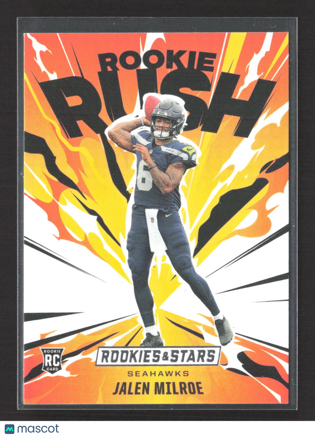 2025 Panini Rookies & Stars Rookie Rush Jalen Milroe #5 RC