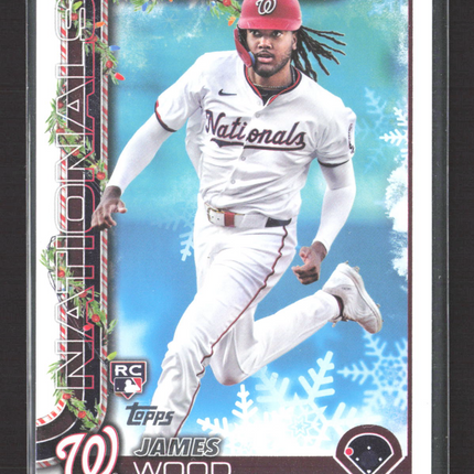 2024 Topps Holiday James Wood #H94