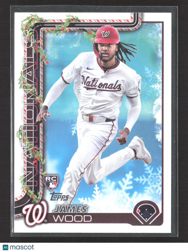 2024 Topps Holiday James Wood #H94