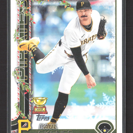 2024 Topps Holiday Paul Skenes #H70