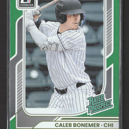 2026 Panini Donruss Baseball Caleb Bonemer #105 Green 048/199