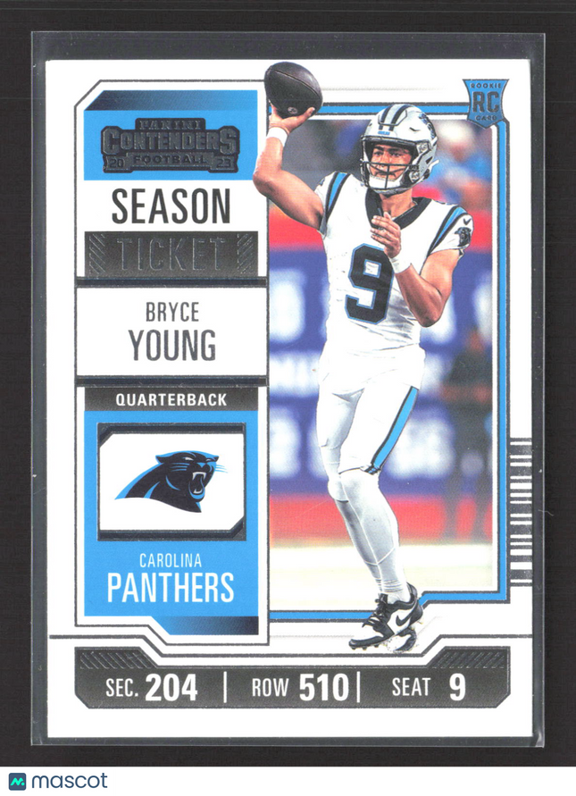 2023 Panini Contenders Football Bryce Young #15 RC