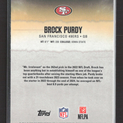 2025 Topps Signature Class Brock Purdy #48