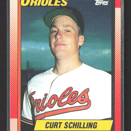 1990 Topps Curt Schilling #97
