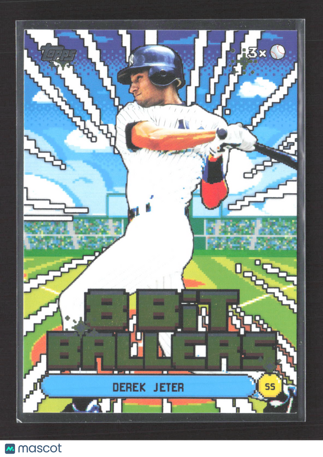2026 Topps 8-Bit Ballers Derek Jeter #8B-14