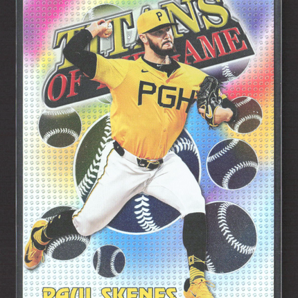 2026 Topps Titans of the Game Paul Skenes #TOG-14