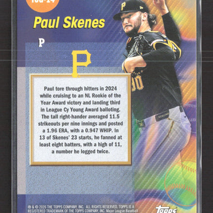 2026 Topps Titans of the Game Paul Skenes #TOG-14