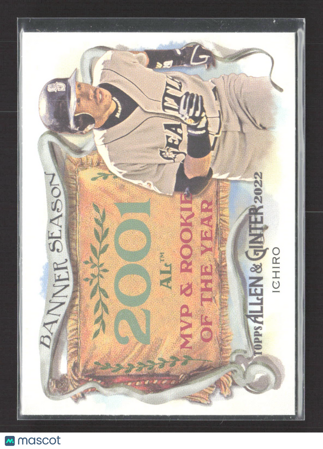 2022 Topps Allen & Ginter Banner Season Ichiro #BS-18