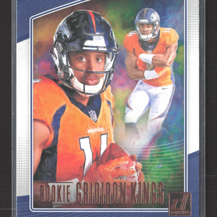 2018 Panini Donruss Rookie Gridiron Kings Courtland Sutton #RGK-12
