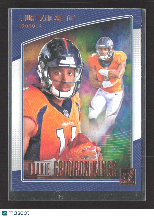 2018 Panini Donruss Rookie Gridiron Kings Courtland Sutton #RGK-12