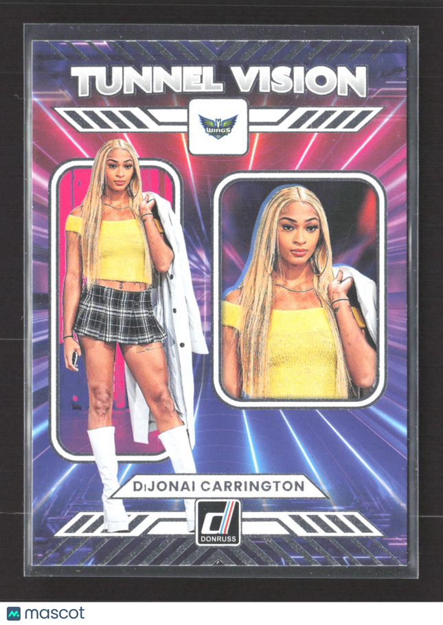 2025 Panini Donruss Tunnel Vision DiJonai Carrington #5