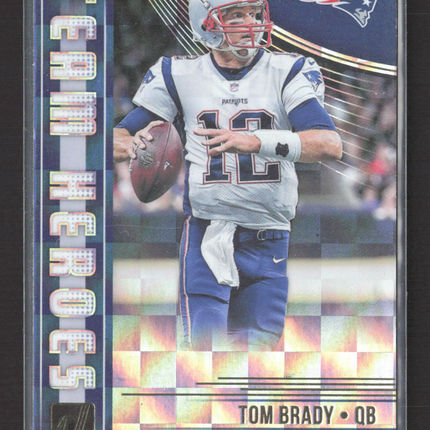 2018 Panini Donruss Team Heroes Tom Brady #TH-1