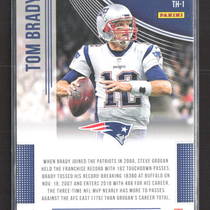 2018 Panini Donruss Team Heroes Tom Brady #TH-1