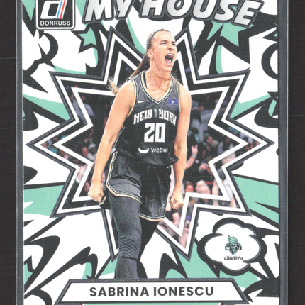 2025 Panini Donruss My House Sabrina Ionescu #1