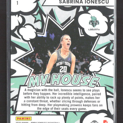 2025 Panini Donruss My House Sabrina Ionescu #1