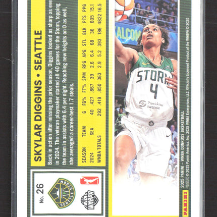 2025 Panini Donruss Skylar Diggins #26 Green