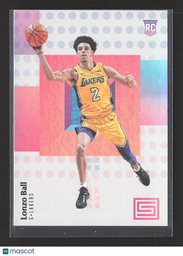 2018 Panini Status Lonzo Ball #118 RC