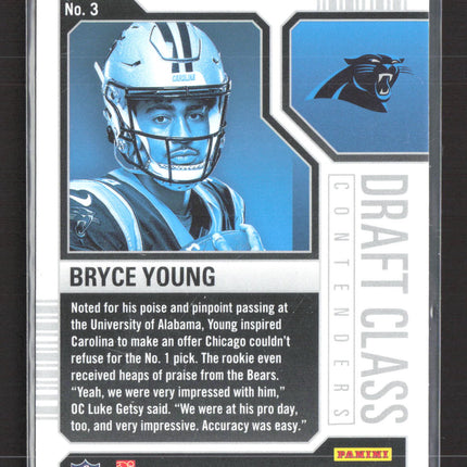 2023 Panini Contenders Draft Class Bryce Young #3