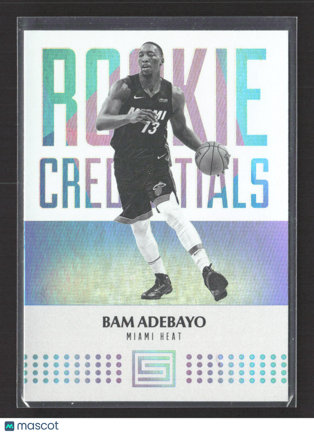 2018 Panini Status Rookie Credentials Bam Adebayo #20