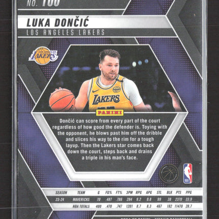 2025 Panini Mosaic Luka Doncic #100