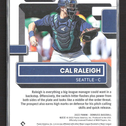 2022 Panini Donruss Baseball Cal Raleigh #39