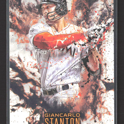 2016 Topps Fire Giancarlo Stanton #F-15