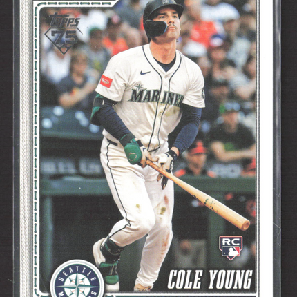 2026 Topps Series One Cole Young #129 RC