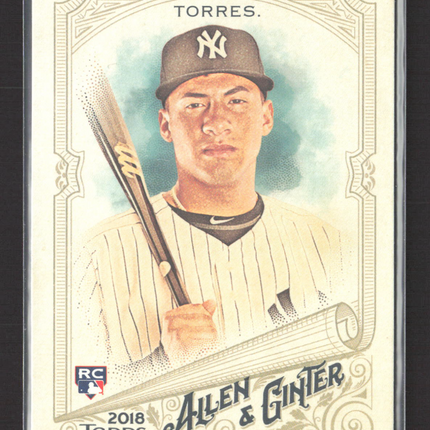 2018 Topps Allen & Ginter Gleyber Torres #240 RC