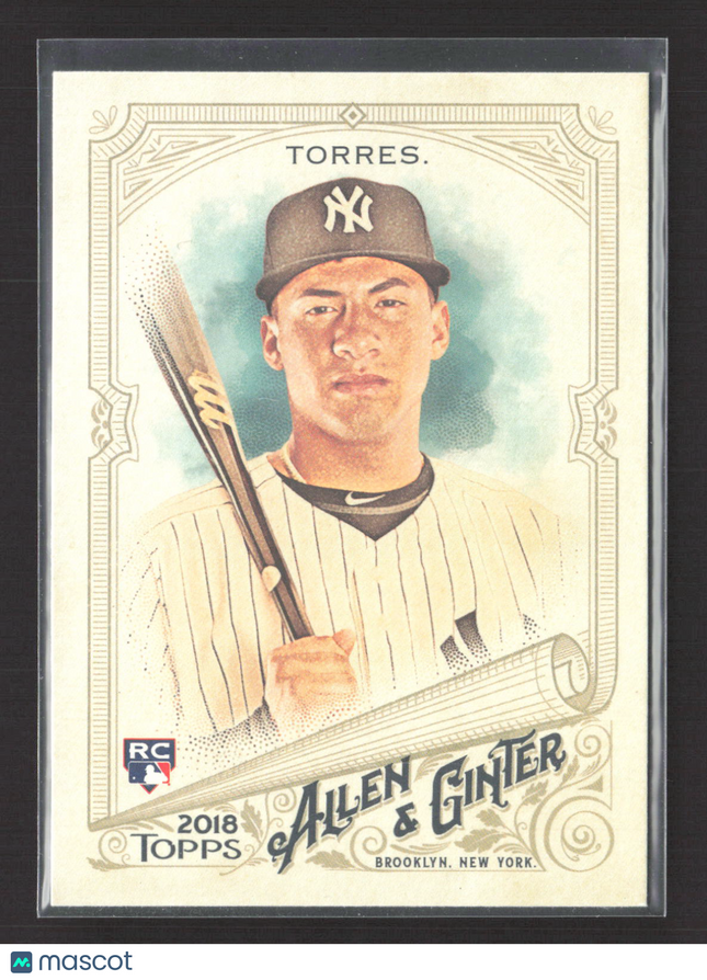 2018 Topps Allen & Ginter Gleyber Torres #240 RC