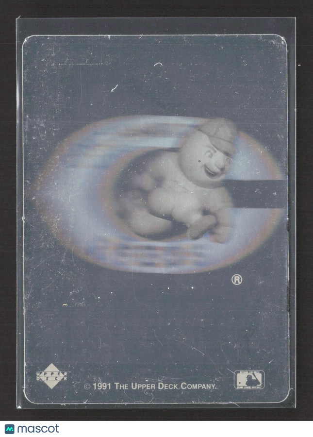 1991 Upper Deck Cincinnati Reds Hologram Blank Back