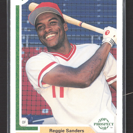 1990 Upper Deck Reggie Sanders #71