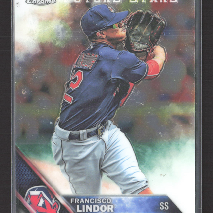 2016 Topps Chrome Future Stars Francisco Lindor #3