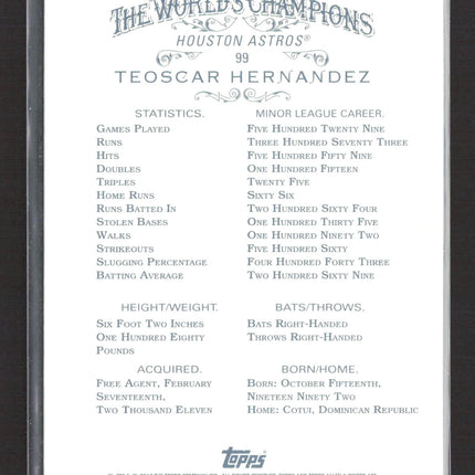2017 Topps Allen & Ginter Teoscar Hernandez #99 RC