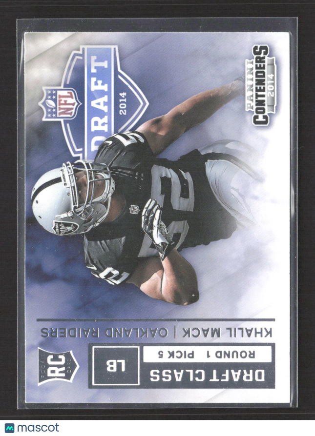 2014 Panini Contenders Draft Picks Khalil Mack #RDA-11 RC
