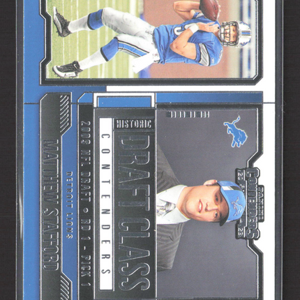 2023 Panini Contenders Historic Draft Class Matthew Stafford #HDC-MS