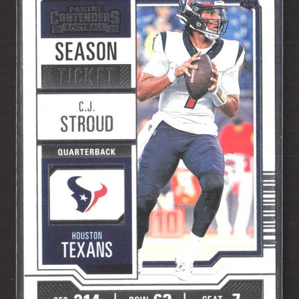2023 Panini Contenders C.J. Stroud #40