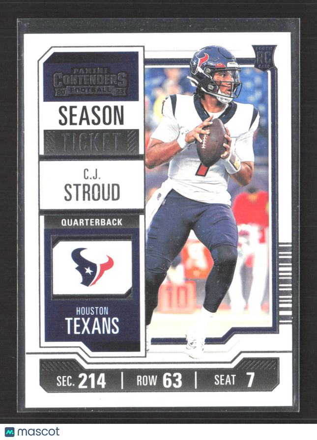 2023 Panini Contenders C.J. Stroud #40