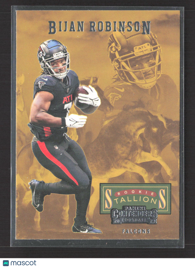 2023 Panini Contenders Football Rookie Stallions Bijan Robinson #10