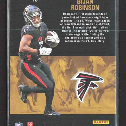 2023 Panini Contenders Football Rookie Stallions Bijan Robinson #10