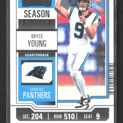 2023 Panini Contenders Football Bryce Young #15 RC